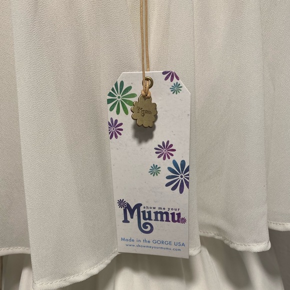 NWT Show Me Your Mumu Off the Shoulder Dress - Picture 8 of 8